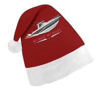Motorboat Boating Captain Christmas Hat Santa Cap Child