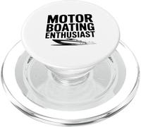 Motorboating Enthusiast Fun for Boat Lovers PopSockets PopGrip for MagSafe