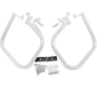 Motorcase Protector For BMW R1200 RT 2004-2013 R1200RT Motorcycle For Engine Guard Highway Freeway Crash Bar Bumper(Rear Bumper-silver)