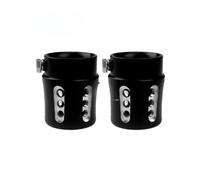 Motorcbike Pipe Muffler 1-3/4" Exhaust Muffler Tip Tail End Cap Cover 45mm Pipe Tip Universal Motorcycle Exhaust Muffler Exhaust Baffle For XL883