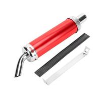 Motorcbike Pipe Muffler 28mm Inlet Universal Motorcycle Exhaust Muffler Pipe Silencer Motorcycle Exhaust Pipe Muffler For 50cc 125CC