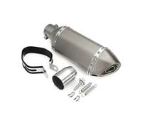 Motorcbike Pipe Muffler 310mm 38-51mm Universal Motorcycle Exhaust Modified Muffler Pipe Exhaust Pipe Muffler For CBR250 CB400 YZF FZ400 Z750