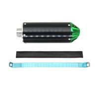 Motorcbike Pipe Muffler Motorcycle 28mm Muffler Exhaust Pipe Clamp Motorcycle Exhaust Baffle Muffler Motorcycle Exhaust Pipe FOR 110 125cc 150cc