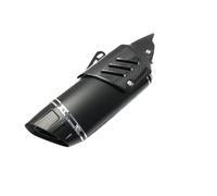 Motorcross Escape Moto Motorcycle Muffler Pipe For R3 R6 Exhaust Muffler Pipe(Black)