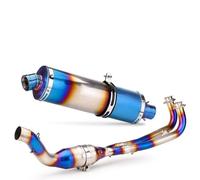 Motorcross Exhaust Motorcycle Muffler Modified Front Pipe Slip On For TMAX530 TMAX 560 T 530 2017-2020 Motorcycle Exhaust Pipe(TYPE-F)