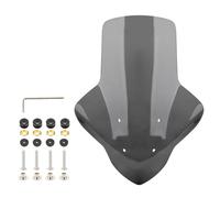 Motorcycl Windshield WindScreen For N-MAX155 2020-2024 Motorcycle Modified Windproof Front Wind Deflector Windshield Windscreen(Blackened)