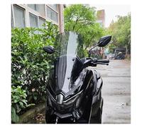 Motorcycl Windshield WindScreen For NMAX155 2025 Motorcycle Windshield Modified Front(50cm Smoke gray)