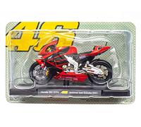 - Motorcycle 1/18 of "The Doctor" Valentino Rossi #46, reproduction compatible with Honda RC 211V - Summer test Suzuka 2001 - VR039