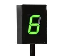 Motorcycle 1-6 Level Plug Mount Gear Indicator For CB500X VFR 800 CB1000R CB400SF CBR650F CB650F(Green-Light)