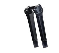 Motorcycle 10'' Handlebar Risers Clamp For Riser For Softail For Street Bob 2018 2019 2020 2021 Risers(10inch Black)