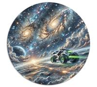 Motorcycle 1000 Pieces Jigsaws Stress Reliever Difficult Challenge for Adults Kids Unique Challenge Game Cross-country Round Family Game Gifts And Gifts 1000pcs (67.5x67.5cm)