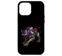 Motorcycle 1000 Robotic Panther with Claws and Green Eyes Case for iPhone 12 Pro Max