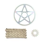 Motorcycle 106L 112L Chain Front 14T Rear 48T 58T Sprocket For Sur-Ron Lightbee X S Off-Road Electric Vehicle(14T 58T 112L)
