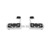 Motorcycle 10mm Rider Rear Footrest Footpegs Pedals Compatible With Harley Dyna Sportster Xl883 1200 Touring Road King Electra Street Glide
