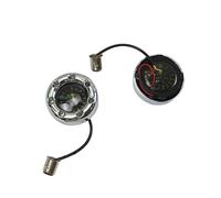 Motorcycle 1157 LED Turn Signal Lights Fit for Harley FLST FLHT FXD FXB Sportster XL 883 1200 (Chrome Smoke)