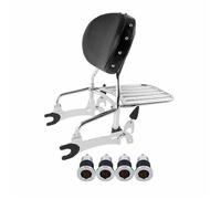 Motorcycle 12" Backrest Sissy Bar Quick Release Spools For Indian Chieftain Dark Horse Springfield 2016 2017 2018 2019 2020 2021 2022 Roadmaster Elite