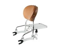 Motorcycle 12" Backrest Sissy Bar W/Mounting Spools Accessories Kit For Indian Pursuit Dark Horse Icon With Premium Package 2022