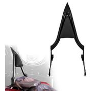 Motorcycle 16'' Black Detachable Sissy Bar Rear Passenger Backrest For Harley Touring CVO FLHR Road Street Electra Glide 2009 2010 2011 12 13 14 15 16 17 18 19 20 21 2022