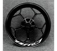 Motorcycle 17 Inch Wheel Hub Decal Decorative Rim Waterproof Reflective Sticker For YAMAHA For YZF R7 Reflective(Style 2)