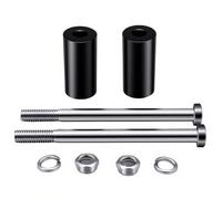 Motorcycle 2'' Rise Handlebar Risers Compatible with Harley Davidson Sportster Models, Softail and Dyna Models Black