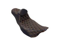 Motorcycle 2-Up Seats 2-Up Front Rear Motorcycle Driver Passenger Backrest For Seat For Touring Road For Electra For Street Glide FLHR 09-23