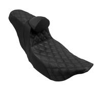 Motorcycle 2-Up Seats Motorcycle Driver Passenger Two-Up For Seat With Backrest Cushions For Touring For Electra Street For Road Glide 09-2023