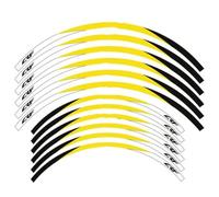 Motorcycle 21" 19" Rim Wheels Stickers Decals Reflective Stripe Set for CRF450R 2003-2020 Motorbike(Color9)