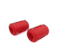Motorcycle 22/25/28mm Engine Protection Guard Bumper Decor Block For DUCATI 695 696 796 For MONSTER For HYPERMOTARD 796 S2R 800 Engine Guard Skid Plate(Red)