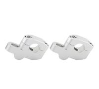 Motorcycle 22mm 25mm 28mm Handlebar Risers Extension Back Moved Riser For Aprilia(SILVER,28mm)