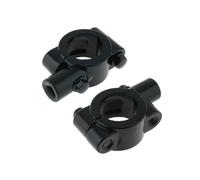 Motorcycle 22mm 25mm Handlebar 7/8" Inch 10mm 8mm Thread Mirror Mount Clamp Scooter Rear View Mirror Holder Adapter Support Bracket(2PCS 25mm-M8)