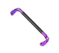 Motorcycle 22mm Balance Bar Handlebar Adjustable Length Mounting Hole M10 Handlebar Drag Bar(Purple)
