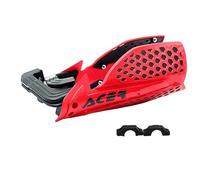 Motorcycle 22mm Handguard Hand Guard Protector For Moto Dirt Bike ATVS Handlebar(Rosso)