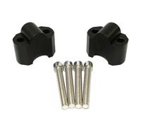 Motorcycle 22mm Handlebar Clamp Upper Top Cover Riser Adapter Kit Moves Bar Up +30mm For Kawasaki For Veysys 650 KLE LE650 2015-2021