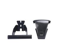 Motorcycle 25mm Phone Navigation Bracket Holder Mount Stand Accessories For NSS 350 NSS350 2021 2022 2023 WEFOLCC(Carbon Fiber Look)