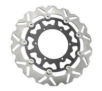 Motorcycle 270mm 320mm Front Floating Brake Disc Rotor For Yamaha YZ250 YZ125 YZ250F YZ250FX YZ250X YZ400F YZ450F 426F Universal Brake Rotor(320mm Disk Black)