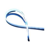 Motorcycle 2Pcs LED DRL Daytime Running Lights Tail Light Strip Flowing Waterproof Turn Signal Lamp Auto Car Style Accessories Parts Indicators