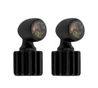 Motorcycle 2Pcs Led Mini Lamp Turn Signal Amber Light Running Lights For Harley Sportster Xl Touring Dyna Softail Road King
