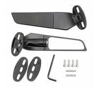 Motorcycle 2PCS Mirrors Winglet Wind Wing Adjust Side YZF R1 R6 R3 R7 CBR300 CBR600 For NINJA ZX6R Motorcycle Side Mirrors