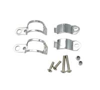 Motorcycle 30-45 MM Turn Signal Fork Clamp Lamp Mount Light Holder Fit For Harley Cafe Racer Bobber Fit For Honda CB Fog Light Bracket