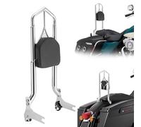 Motorcycle 31" Throne Passenger Backrest For Harley TOURING ELECTRA GLIDE STANDARD FLHT/I 1997 1998 1999 2000 2001 2002 2003 2004 2005 2006 2007 2008