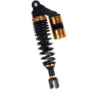 Motorcycle 320mm 12.5" Rear Suspension Air Shock Absorber For Kawasaki Scooters Modified Parts Load Bearing Design(Black Gold)