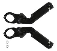 Motorcycle 32mm 1.25'' Highway Bar Clamp Mount Angled Engine Guards Footpeg Pedal For Kawasaki For VULCAN VN400 VN800 VN900 VN1500 VN2000