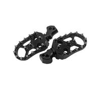 Motorcycle 360 Degree Adjustable Rotatable Wide FootPegs Rest Fit For Harley PAN AMERICA 1250 Special 1250S(Black Silver)