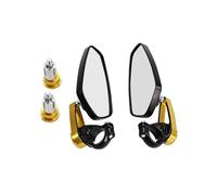 Motorcycle 360 Degree Swivel Universal 7/8" Handle Bar End Billet Aluminum Side Rearview Mirror For Haonda For Yamaha For Suzuki,CLEAR VISION