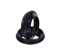 Motorcycle 37x50x11 Front Fork Suspension Oil Seal Dust Cover For CBR250R CBR300R CBR600 CBR600F CX650 CX650E GL650(2pcs Dust Cover)