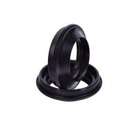 Motorcycle 37x50x11 Front Fork Suspension Oil Seal Dust Cover For RM85 2000 00-16 MA 125 05(2pcs Dust Cover)