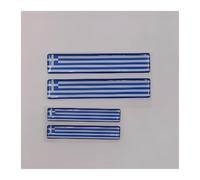 Motorcycle 3D Reflective National Flag Stickers Motorbike E-Bike Decal Romania RO Ukraine UA The Czech Republic CZ Greece GR(Greece)