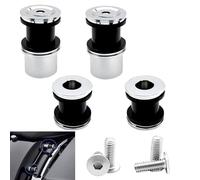 Motorcycle 4 Point Docking Hardware Kits Quick Release Sissy Bar Luggage Rack for Harley Touring Street Glide Road Glide Road King Electra Glide 2009-2025 2024 (Chrome)