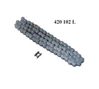 Motorcycle 420 Chains 74/78/106/110 Links Drive Chain Link For 50cc 70cc 90cc 110cc 125cc Pit Dirt Bike Scooter ATV Buggy Quad(420 102L)