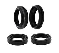 Motorcycle 49x60x11 Front Fork Damper Oil Dust Seal Fit For Harley Dyna Street Fat Bob FXDF Low Rider Wide Super Glide FXD Rocker(Oil and Dust Seal)